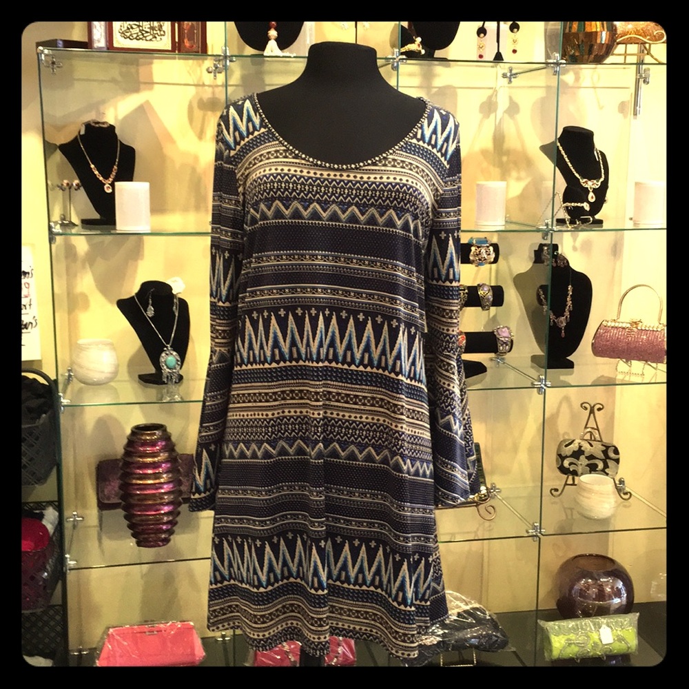 Plus size printed dresses